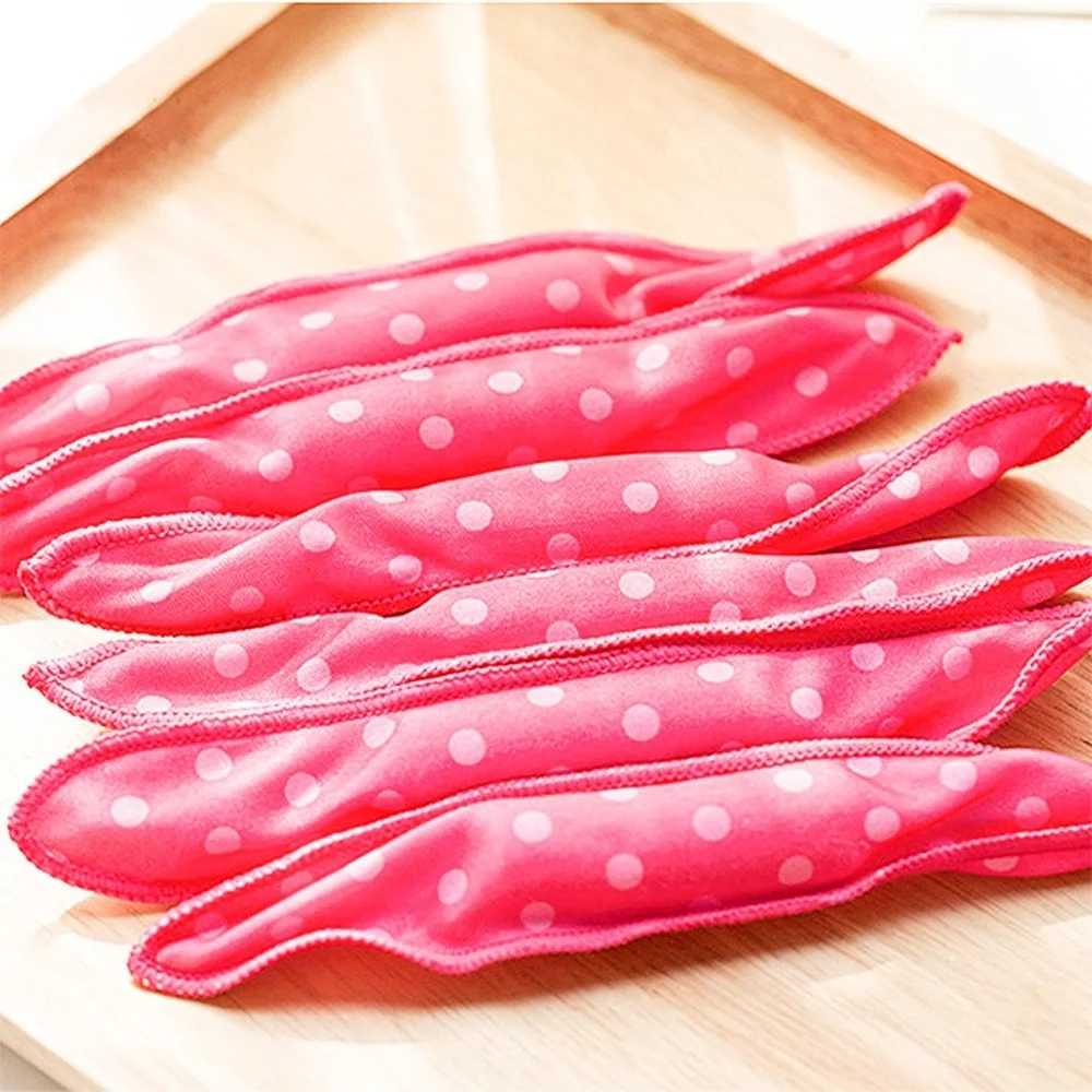 Wave Point Sleep Curler Pear Head Curling Sponge Cotton Sliver Hair Curling Rabbit Ears Magic Curling Device
Wave Point Sleep Curler Pear Head Curling Sponge Cotton Sliver Hair Curling Rabbit Ears Magic Curling Device