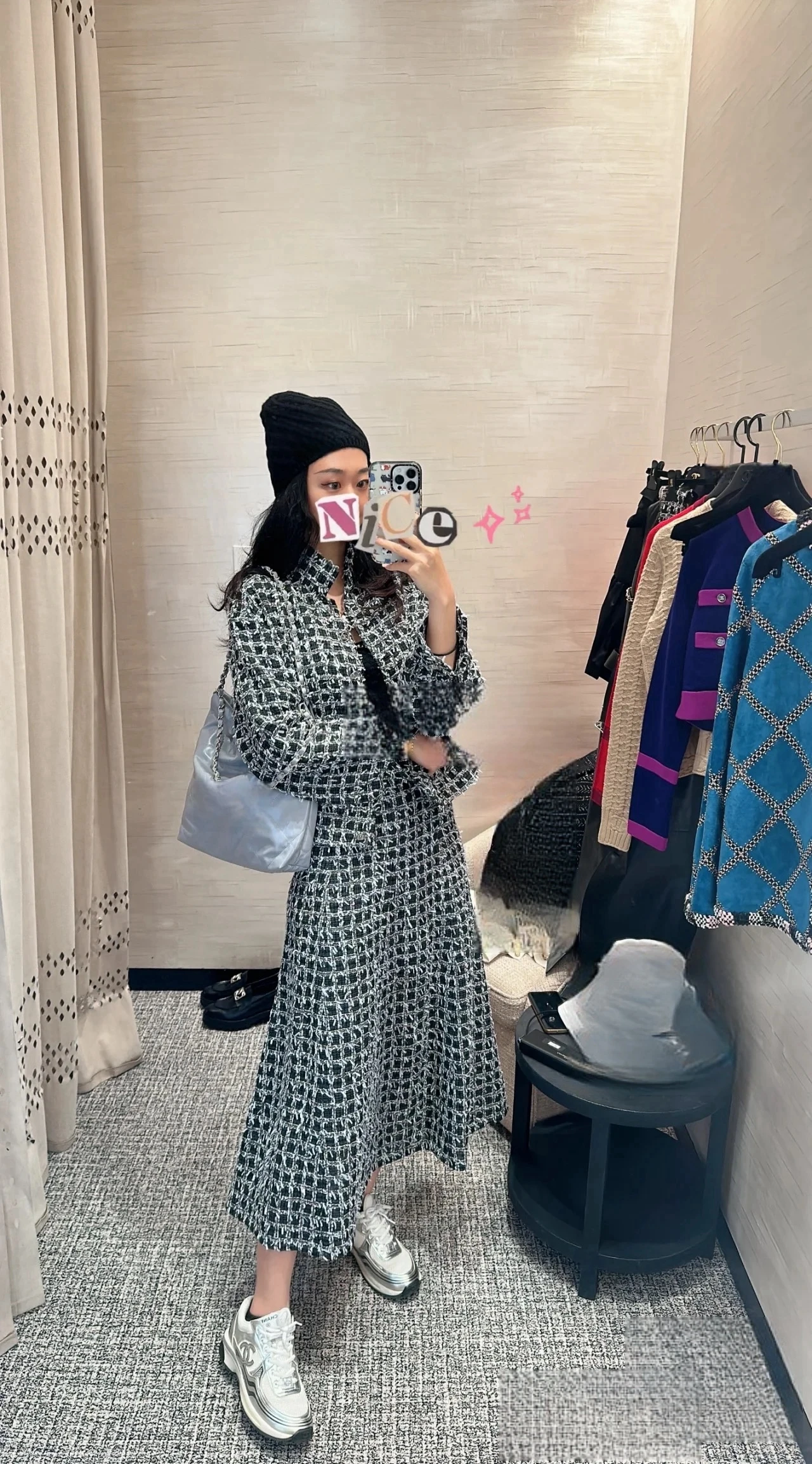 2023 Autumn Pre Fall Art Fashion Women's High Quality Plaid Loose Tweed A-line Skirt + Jackets
2023 Autumn Pre Fall Art Fashion Women's High Quality Plaid Loose Tweed A-line Skirt + Jackets