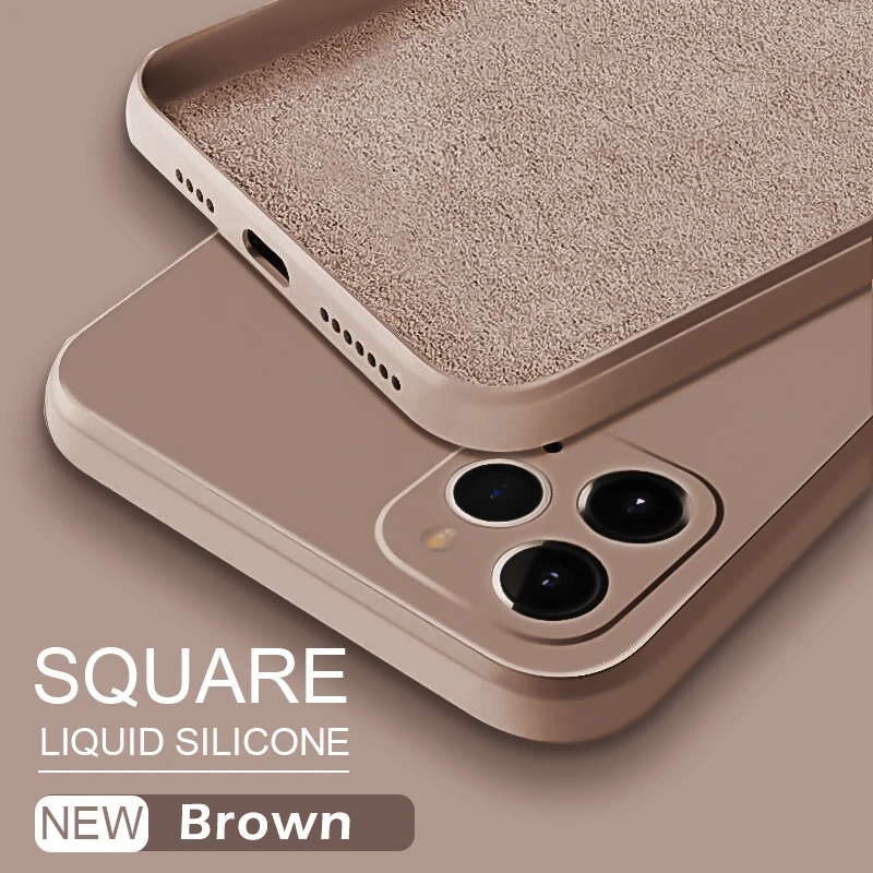 Official Square Liquid Silicone Case For iPhone 11 12 13 Pro Max Mini XS MAX XR X XS 7 8 PLUS SE 2020 Protector Cover
Official Square Liquid Silicone Case For iPhone 11 12 13 Pro Max Mini XS MAX XR X XS 7 8 PLUS SE 2020 Protector Cover