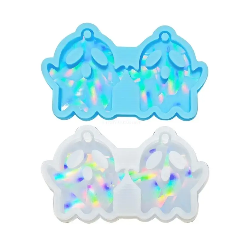 DIY милый призрак голографические серьги силиконовая форма для украшения кулона Прямая поставка
DIY милый призрак голографические серьги силиконовая форма для украшения кулона Прямая поставка