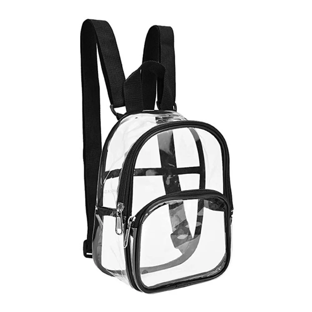 Fashion Waterproof Clear Transparent PVC Backpack for Adults Students Women Travel School Bags Unisex Backpack Shoulder Bags
Fashion Waterproof Clear Transparent PVC Backpack for Adults Students Women Travel School Bags Unisex Backpack Shoulder Bags