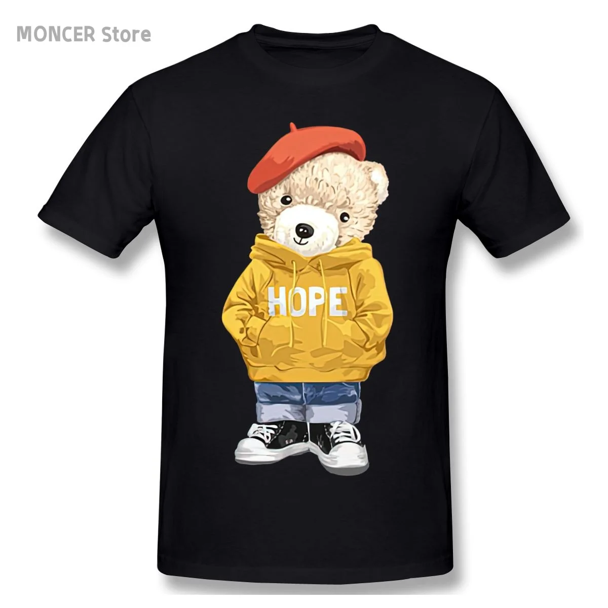 Fashion Cartoon Teddy Bear T Shirt Casual Man/women Tee T-Shirt Short Sleeve Cotton Tshirt
Fashion Cartoon Teddy Bear T Shirt Casual Man/women Tee T-Shirt Short Sleeve Cotton Tshirt