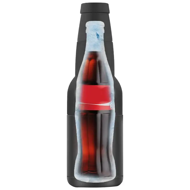 304 Stainless Steel Can Cooler Beer Bottle Cooler 12oz Double Insulation Sweat Proof Cans Bottles With Beer Opener Mixed Drinks
304 Stainless Steel Can Cooler Beer Bottle Cooler 12oz Double Insulation Sweat Proof Cans Bottles With Beer Opener Mixed Drinks