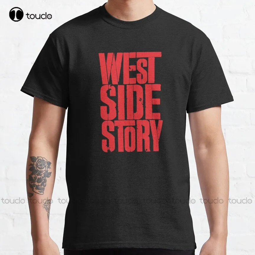 Классическая футболка с логотипом West Side Story, индивидуальные футболки, индивидуальная футболка Aldult для подростков, унисекс футболка с цифров...
Классическая футболка с логотипом West Side Story, индивидуальные футболки, индивидуальная футболка Aldult для подростков, унисекс футболка с цифров...