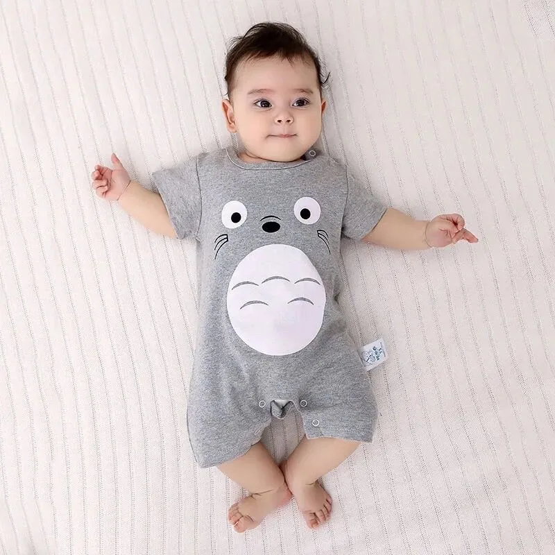 2023 New One-piece Kid Clothes Outfit Newborn Baby Boy Romper Summer Cartoon Totoro Girl Short Sleeve Jumpsuit Cotton Toddler
2023 New One-piece Kid Clothes Outfit Newborn Baby Boy Romper Summer Cartoon Totoro Girl Short Sleeve Jumpsuit Cotton Toddler