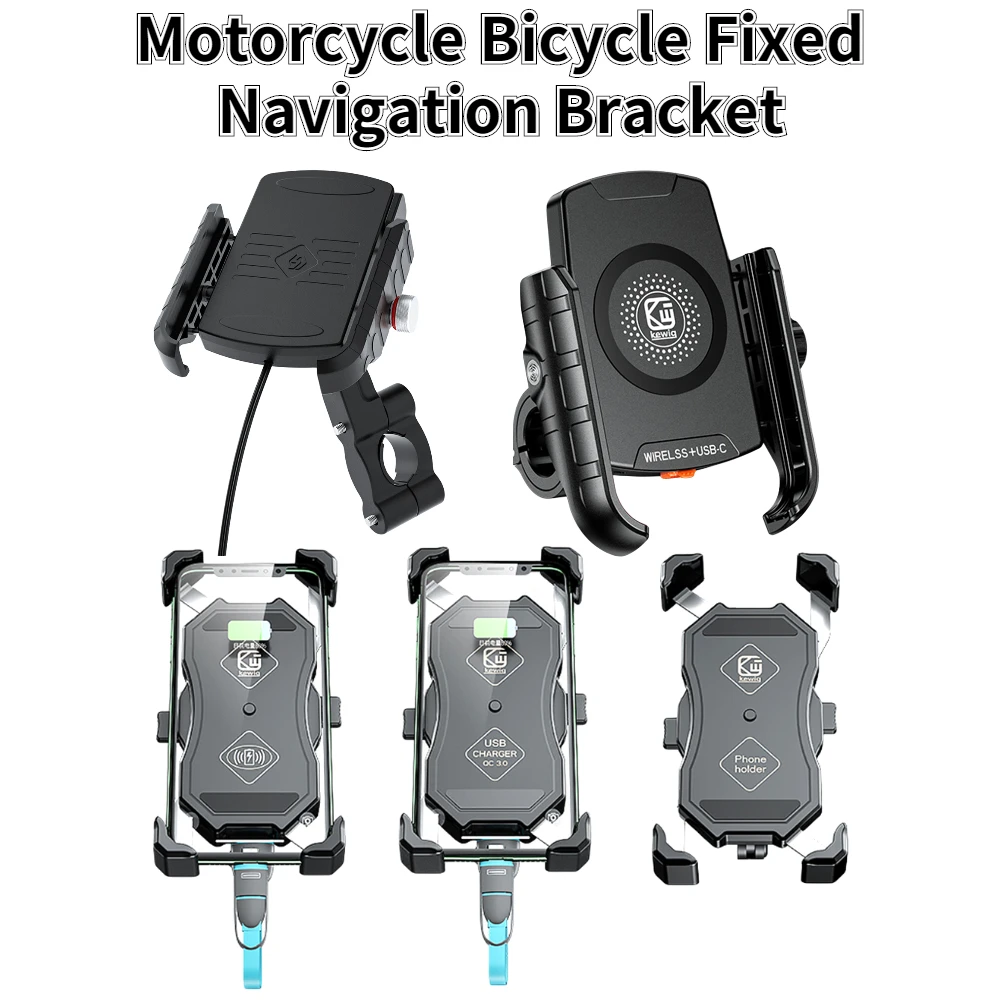 Waterproof Mobile Phone Holder Stand Motorcycle Handlebar Support QC3.0 USB +15W Wireless Charging for 3.5-6.5 inch Cellphone
Waterproof Mobile Phone Holder Stand Motorcycle Handlebar Support QC3.0 USB +15W Wireless Charging for 3.5-6.5 inch Cellphone