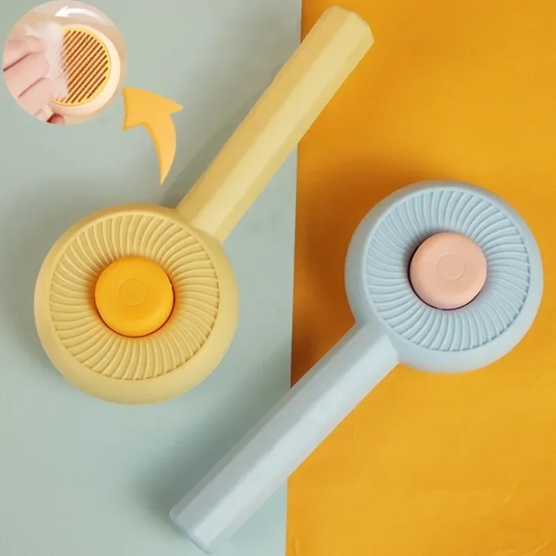 Cat Brush Self-cleaning Cat Brush Pet Hair Remover One Click Combs for Cats Massage Brushes Pet Grooming Dog Comb Pet Products
Cat Brush Self-cleaning Cat Brush Pet Hair Remover One Click Combs for Cats Massage Brushes Pet Grooming Dog Comb Pet Products