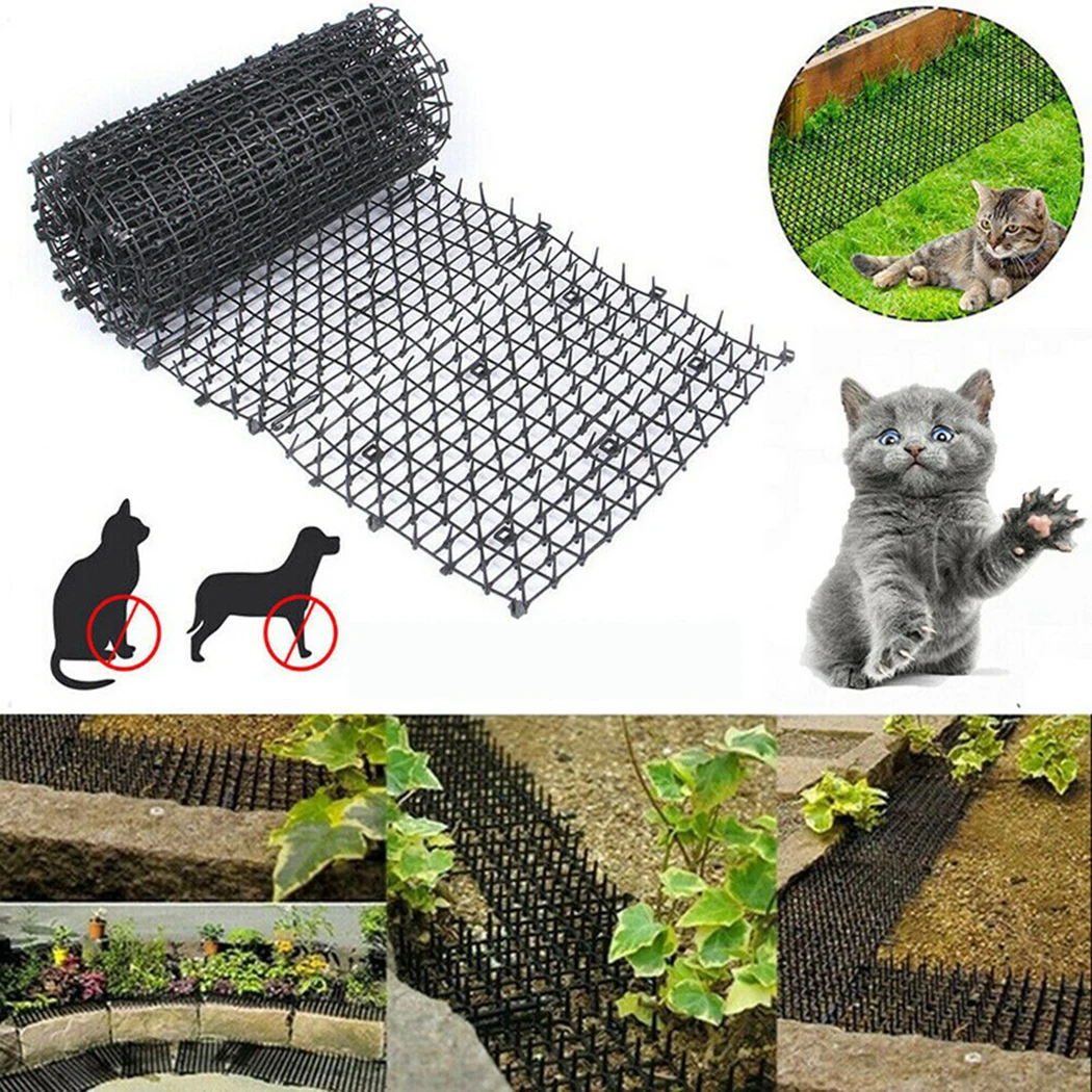 Gardening Cat Scat Mat Repellent Mat Anti-Cat With Prickle Strips Spikes Straps Deterrent Keep Cat Dog Away Digging Pet Supplies
Gardening Cat Scat Mat Repellent Mat Anti-Cat With Prickle Strips Spikes Straps Deterrent Keep Cat Dog Away Digging Pet Supplies