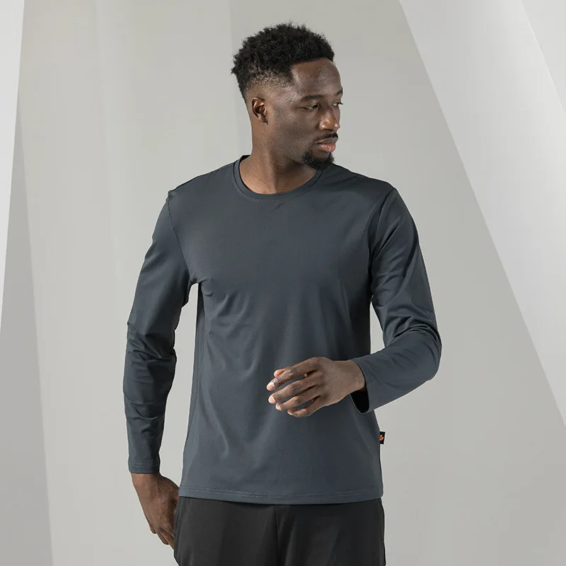 Men's long sleeve T-shirt the new spring and summer 2022 pure color render unlined upper garment customization
Men's long sleeve T-shirt the new spring and summer 2022 pure color render unlined upper garment customization