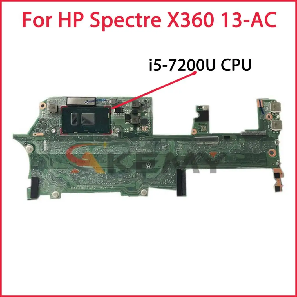 For HP Spectre X360 13-AC 13-W Laptop Motherboard DAX31MB1AA0 918044-601 918044-001 i5-7200U CPU 8GB RAM
For HP Spectre X360 13-AC 13-W Laptop Motherboard DAX31MB1AA0 918044-601 918044-001 i5-7200U CPU 8GB RAM