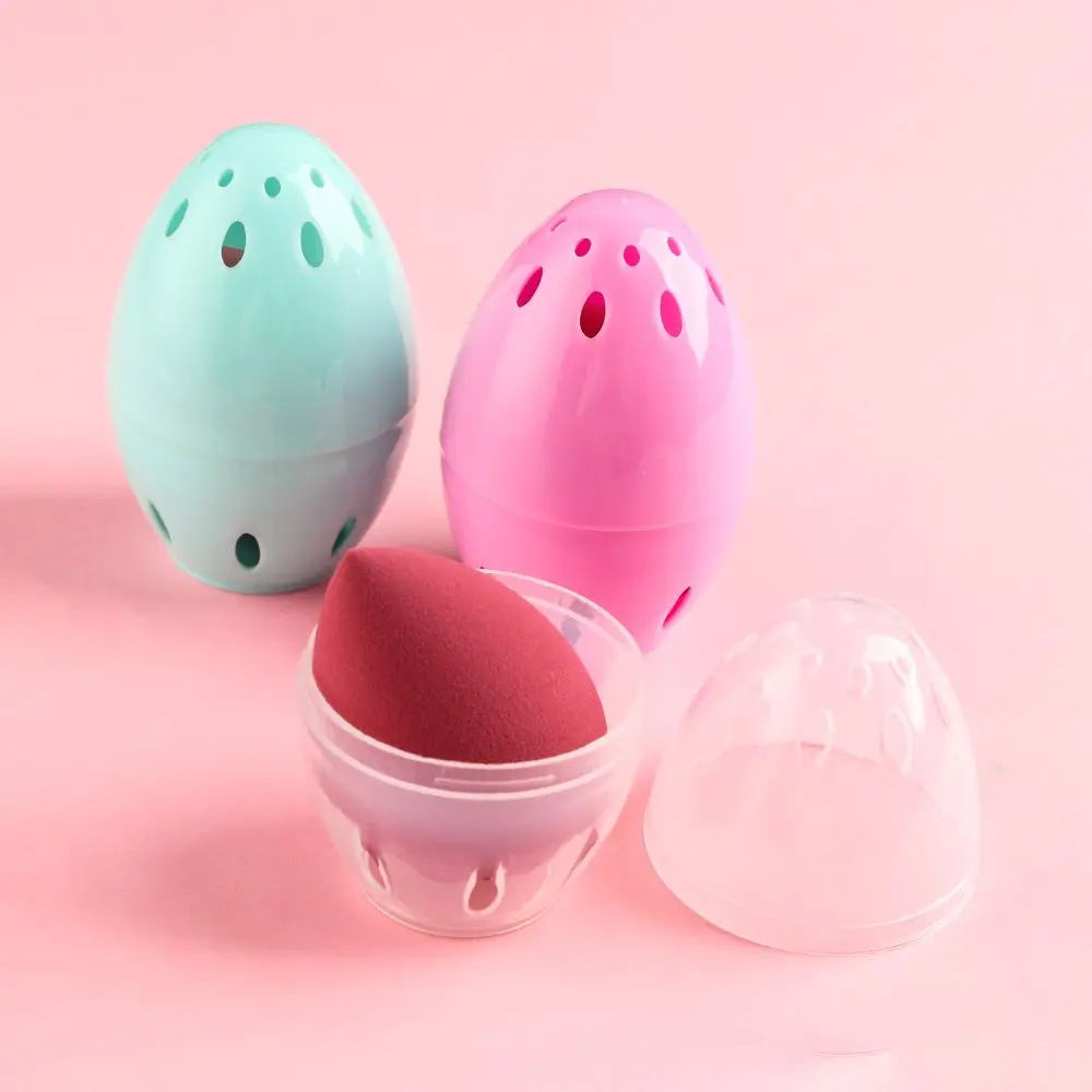 Powder Puff Drying Holder Makeup Sponge Display Storage Case Display Storage Case Egg shape box Easy to carry Makeup Accessories
Powder Puff Drying Holder Makeup Sponge Display Storage Case Display Storage Case Egg shape box Easy to carry Makeup Accessories