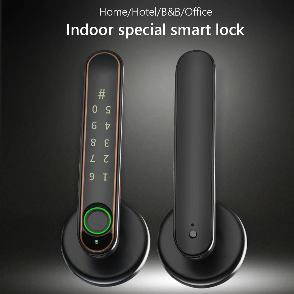 Tuya APP Electronic Smart Door Lock Biometric Fingerprint/Password/Key USB Emergency Charge Intelligent Security Handle Lock
Tuya APP Electronic Smart Door Lock Biometric Fingerprint/Password/Key USB Emergency Charge Intelligent Security Handle Lock