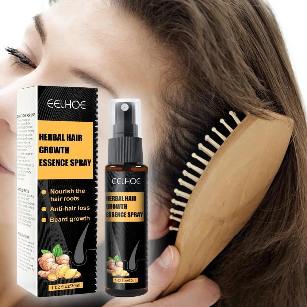 

Травяная эссенция для роста волос C6H2, спрей для быстрого роста волос, лечение выпадения волос, кондиционер, жидкость для роста волос, 30 мл
