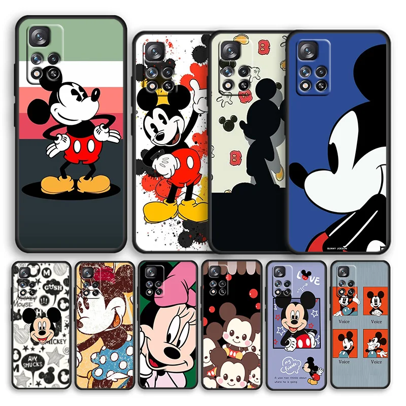 Disney Mickey Cute For Xiaomi Redmi Note 11 11T 10 9 8 7 6 5 4 Pro 5G 4G Silicone Soft Shockproof Black Phone Case
Disney Mickey Cute For Xiaomi Redmi Note 11 11T 10 9 8 7 6 5 4 Pro 5G 4G Silicone Soft Shockproof Black Phone Case
