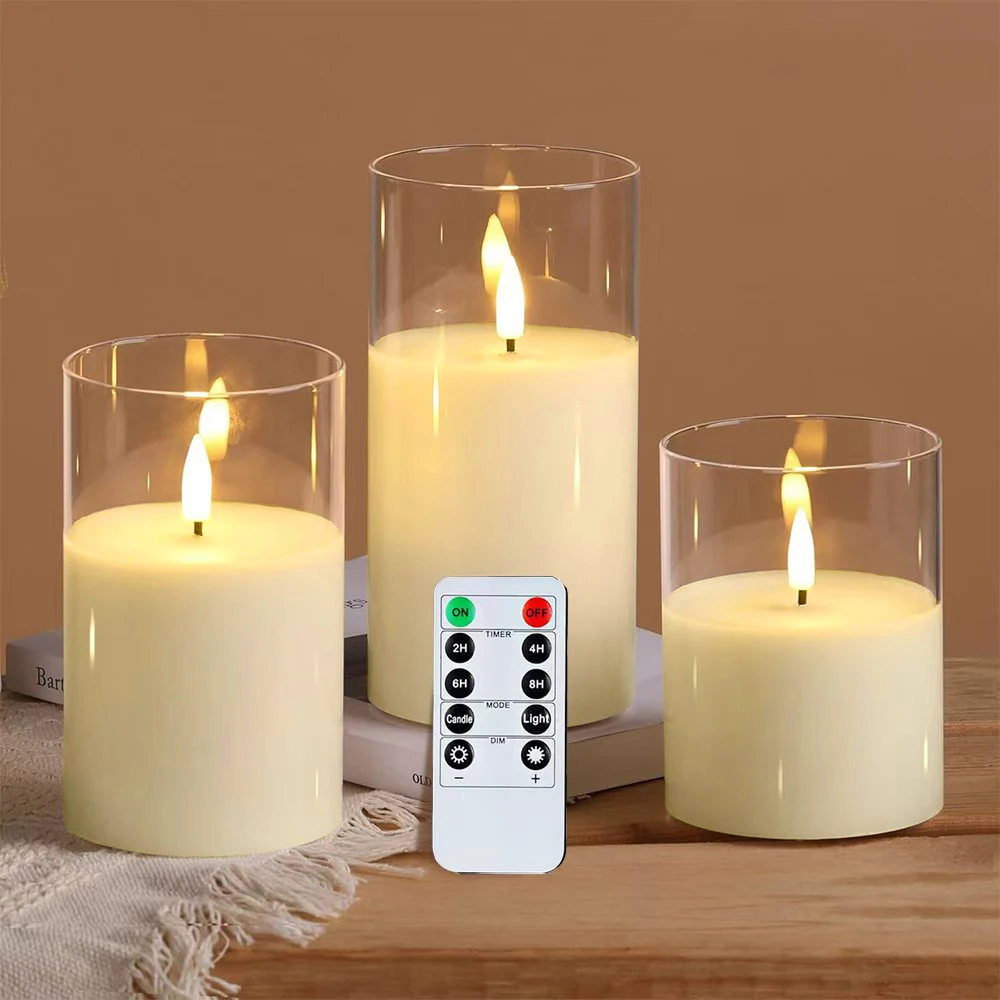 LED свечи пластиковые теплый желтый свет набор из 3 шт
LED свечи пластиковые теплый желтый свет набор из 3 шт
