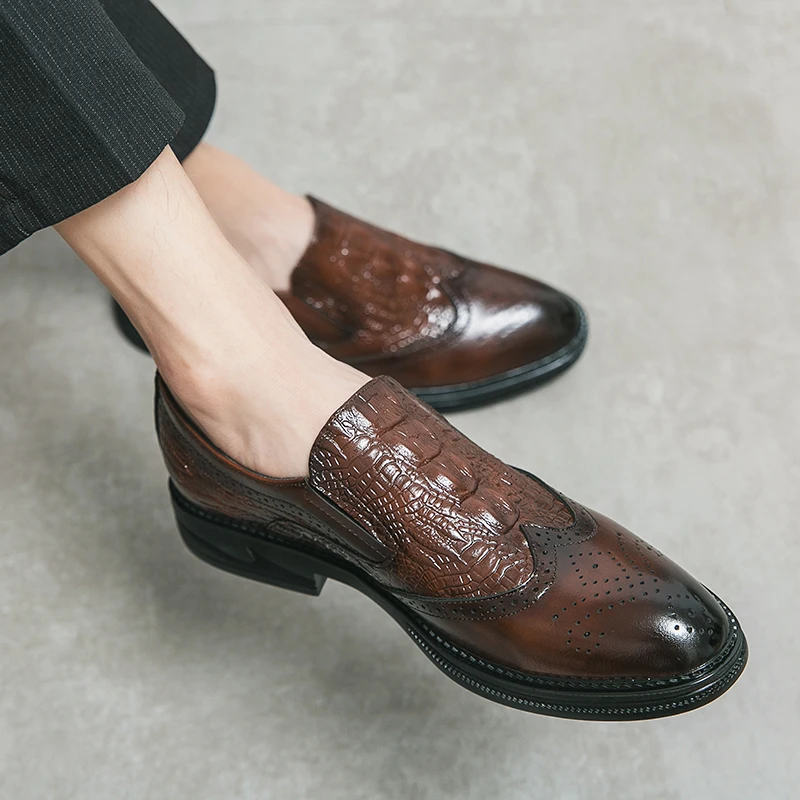Men's Fashion Casual Shoes outdoor breathable Glitter Leisure Slip on Rivets Loafers Man Party Weeding Dress Shoes men moccasins
Men's Fashion Casual Shoes outdoor breathable Glitter Leisure Slip on Rivets Loafers Man Party Weeding Dress Shoes men moccasins