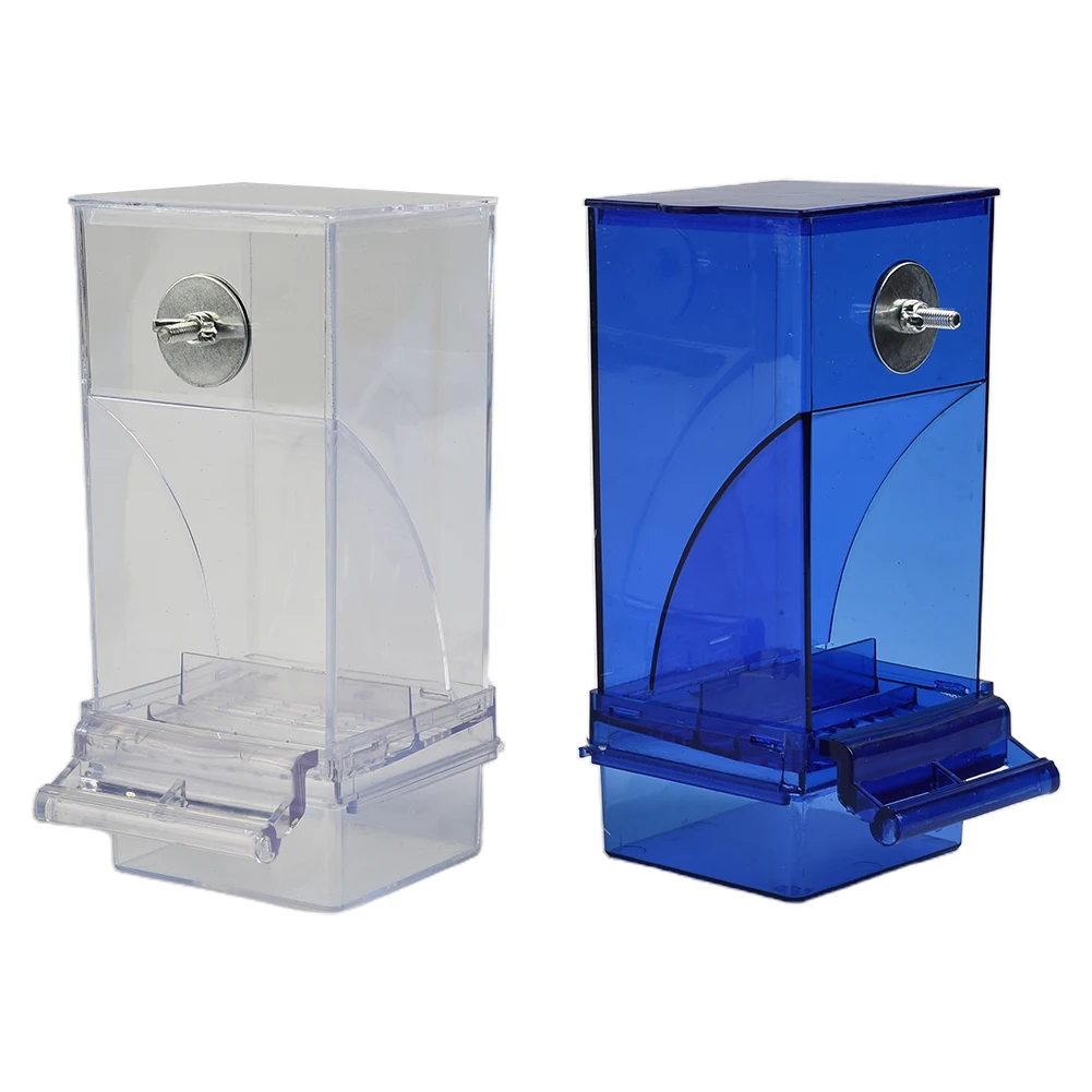 1pc No Mess Bird Feeders Automatic Parrot Feeder Plastic Transparent Food Container Cage Accessories For Small Medium Parakeets
1pc No Mess Bird Feeders Automatic Parrot Feeder Plastic Transparent Food Container Cage Accessories For Small Medium Parakeets