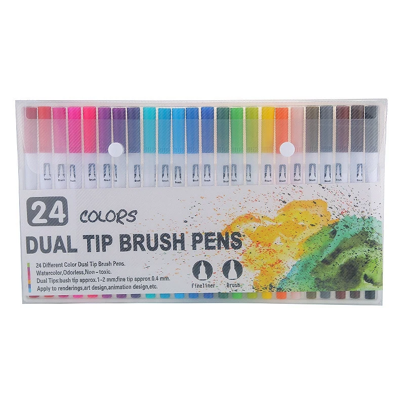 Фломастеры акварельные, 24 цвета
Фломастеры акварельные, 24 цвета