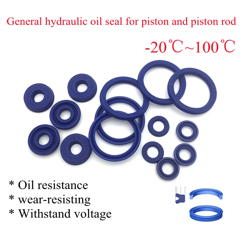 

Полиуретановое уплотнительное кольцо для гидравлического цилиндра диаметром 17 мм, 18 мм, 20 мм, тип UN/UHS/U/Y, с отверстием для вала, приблизитель...