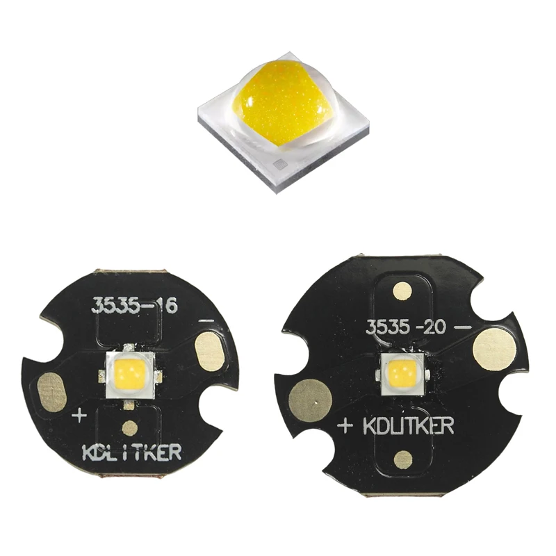 Nichia 219F нейтральный белый 5000K высокий CRI 90 SMD 3535 светодиодный на KDLitker DTP медный MCPCB фонарик DIY
Nichia 219F нейтральный белый 5000K высокий CRI 90 SMD 3535 светодиодный на KDLitker DTP медный MCPCB фонарик DIY