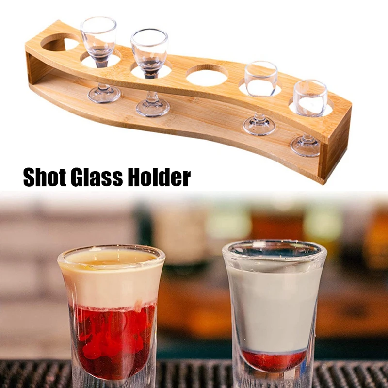 Promotion! Shot Glass Holder Set-1Oz/30Ml Shot Glass Set Bamboo Shot Glass Holder, 6Pcs Shot Glass Set, Perfect For Party, Bar
Promotion! Shot Glass Holder Set-1Oz/30Ml Shot Glass Set Bamboo Shot Glass Holder, 6Pcs Shot Glass Set, Perfect For Party, Bar