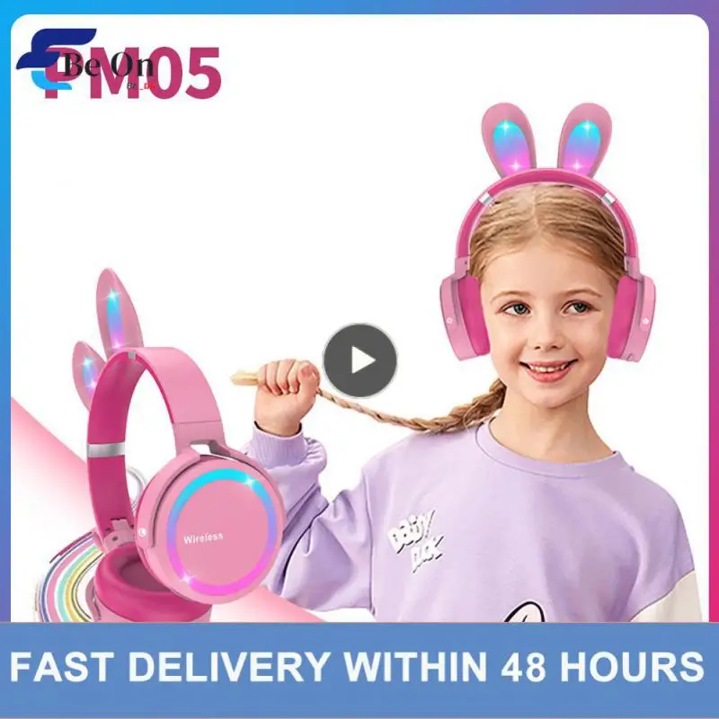 With Mic Control Childrens Gamer Earbuds 250mah Headset Long Battery Life Flash Light Rabbit Ears Headset Rgb Led Cute
With Mic Control Childrens Gamer Earbuds 250mah Headset Long Battery Life Flash Light Rabbit Ears Headset Rgb Led Cute