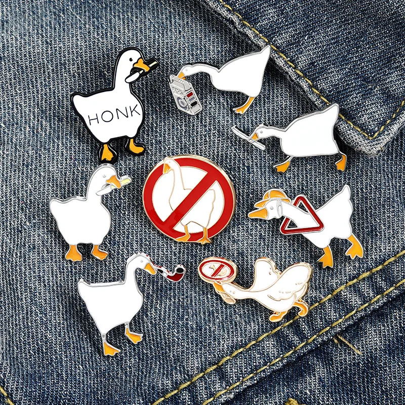 20 шт., эмалированная булавка Honk, озорная, без названия, металлический значок для сумки, лацкана, смешное мультяшное животное, ювелирные издел...
20 шт., эмалированная булавка Honk, озорная, без названия, металлический значок для сумки, лацкана, смешное мультяшное животное, ювелирные издел...