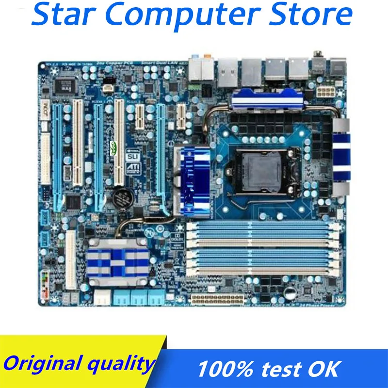 Для Gigabyte GA-P55A-UD6 компьютера USB2.0 SATA2 материнская плата LGA 1156 DDR3 P55 б/у материнская плата для настольного компьютера
Для Gigabyte GA-P55A-UD6 компьютера USB2.0 SATA2 материнская плата LGA 1156 DDR3 P55 б/у материнская плата для настольного компьютера