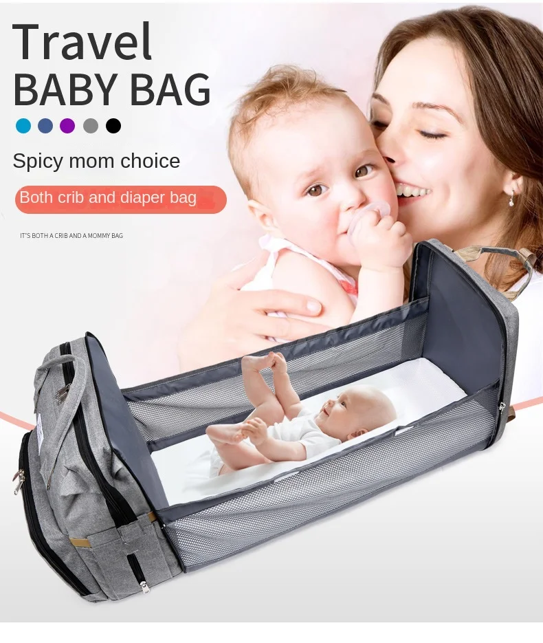 Dual-use Folding Tavel Bag Cribs Backpack Multifunctional Crib Diaper Bags Women Travel Rucksack Bed Mattress Baby Accessories
Dual-use Folding Tavel Bag Cribs Backpack Multifunctional Crib Diaper Bags Women Travel Rucksack Bed Mattress Baby Accessories