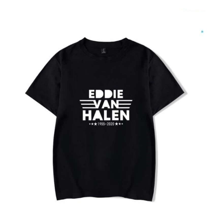 Eddie Van Halen Oversized T Shirt Men Women Short Sleeve Hip Hop O-Neck Cotton T Shirts Harajuku Tops Streetwear
Eddie Van Halen Oversized T Shirt Men Women Short Sleeve Hip Hop O-Neck Cotton T Shirts Harajuku Tops Streetwear