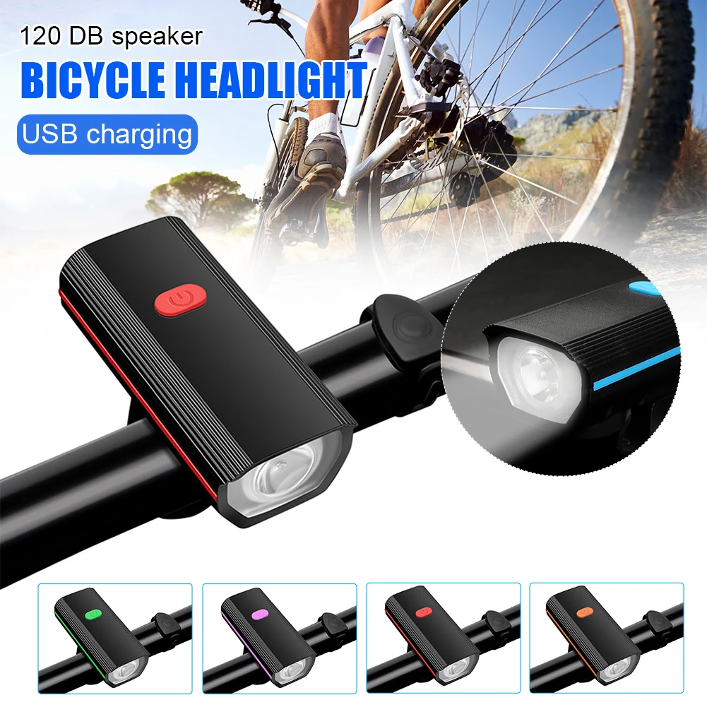 Bicycle LED Headlight 250LM 3 Modes Waterproof Bike Front Lamp with Horn USB Charging Cycling Flashlight Bike Accessories
Bicycle LED Headlight 250LM 3 Modes Waterproof Bike Front Lamp with Horn USB Charging Cycling Flashlight Bike Accessories