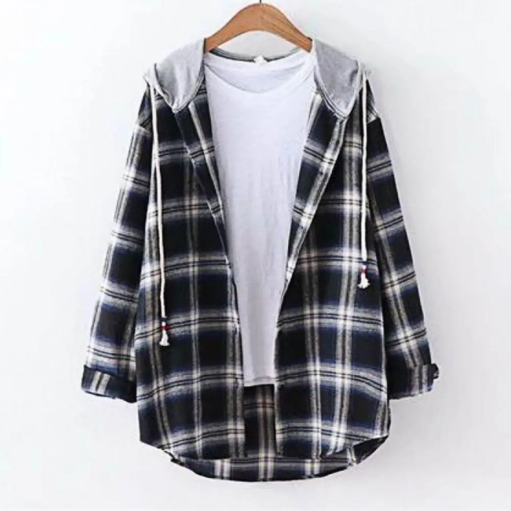 Shirt Trendy Warm Single-breasted Women Autumn Coat Cardigan Autumn Coat Long Sleeves for Daily Wear
Shirt Trendy Warm Single-breasted Women Autumn Coat Cardigan Autumn Coat Long Sleeves for Daily Wear