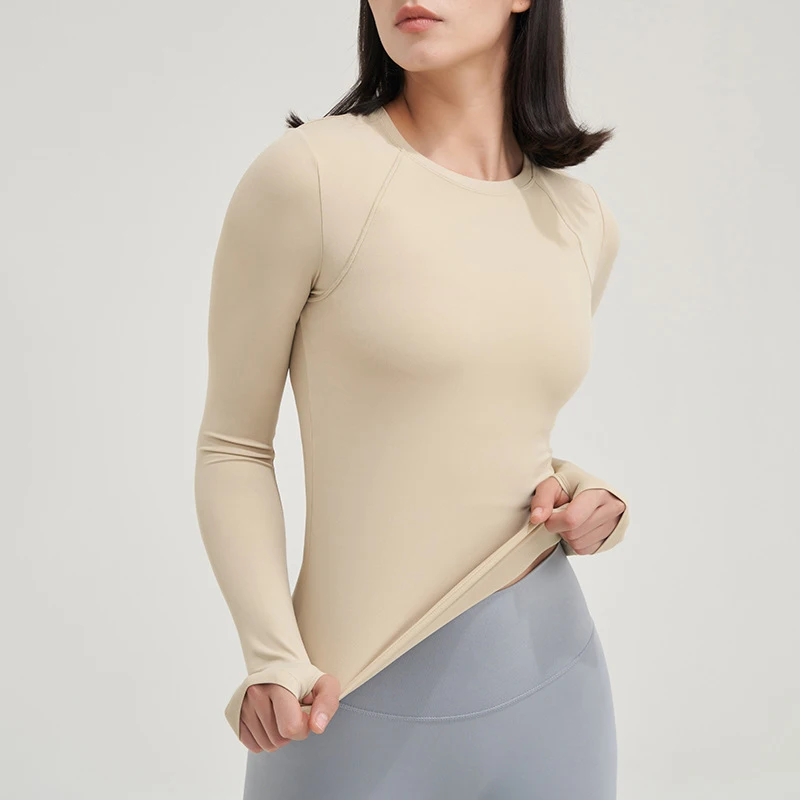 Wyplosz Tight Shirts For Women Crop Seamless Gym Yoga Fitness Tops Workout Comfortable Breathable Elastic Quick Drying Soft Nude
Wyplosz Tight Shirts For Women Crop Seamless Gym Yoga Fitness Tops Workout Comfortable Breathable Elastic Quick Drying Soft Nude