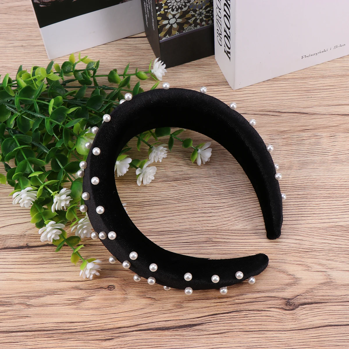 Headband Hair Wide Headbands Pearl Hoops Headwear Vintage Lint Hairband Hoop Knot Rims Twisted Thickening Cross Black Women Band
Headband Hair Wide Headbands Pearl Hoops Headwear Vintage Lint Hairband Hoop Knot Rims Twisted Thickening Cross Black Women Band