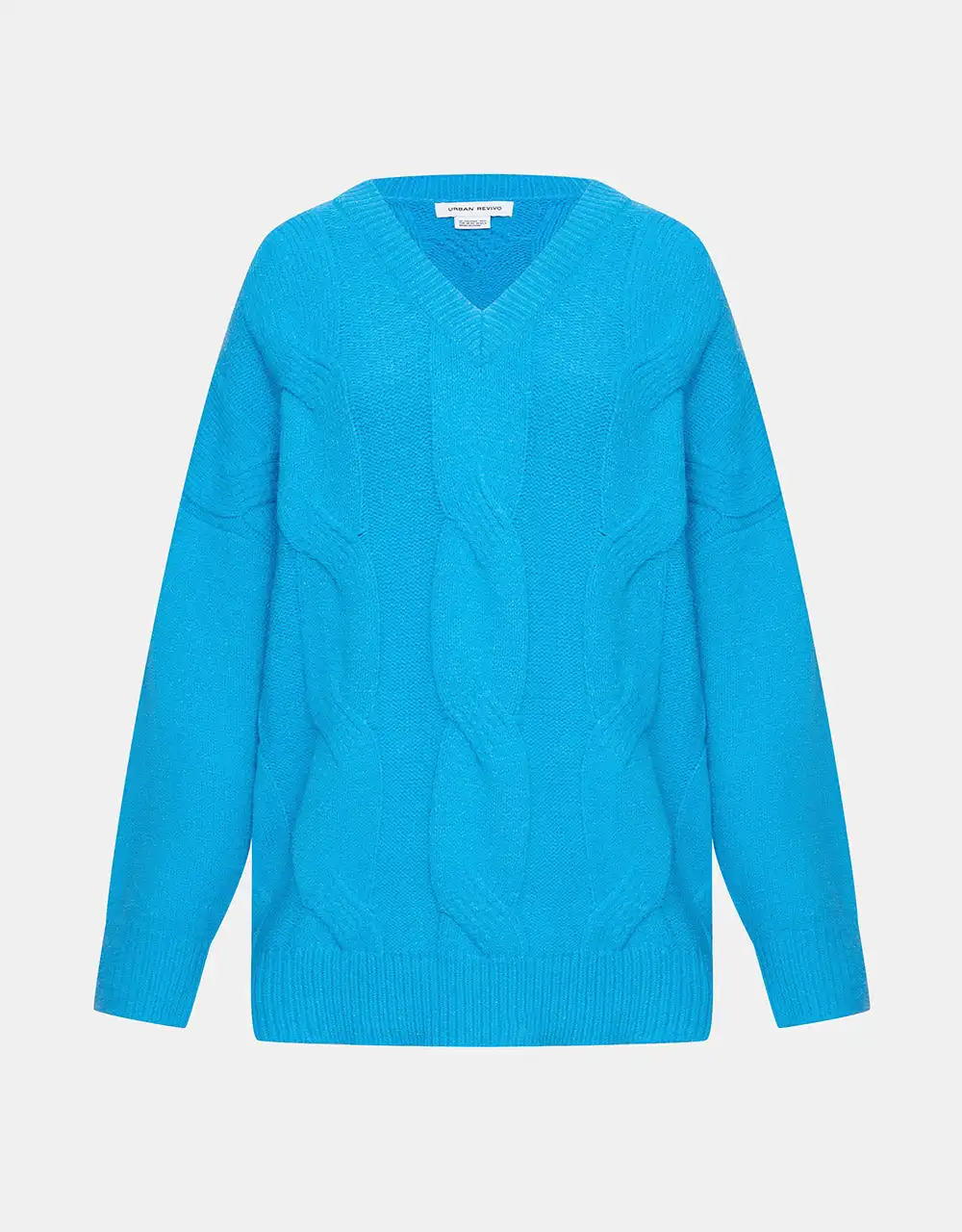 Cable Knit V Neck Oversized Sweater
Cable Knit V Neck Oversized Sweater