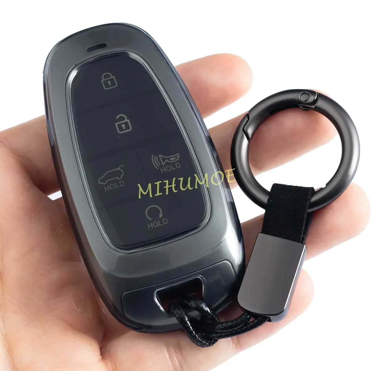 Для Hyundai Tucson Santa Fe/Cruz Palisade Sonata IONIQ 5 Nexo черный прозрачный автомобильный брелок чехол держатель брелка протектор
Для Hyundai Tucson Santa Fe/Cruz Palisade Sonata IONIQ 5 Nexo черный прозрачный автомобильный брелок чехол держатель брелка протектор