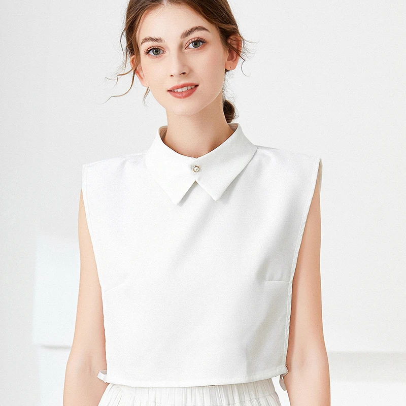 Women False Collars Girls Autumn Lapel Blouse Tops Fake Collar Detachable Blouse Half Shirts Fashion Sweater Collars
Women False Collars Girls Autumn Lapel Blouse Tops Fake Collar Detachable Blouse Half Shirts Fashion Sweater Collars