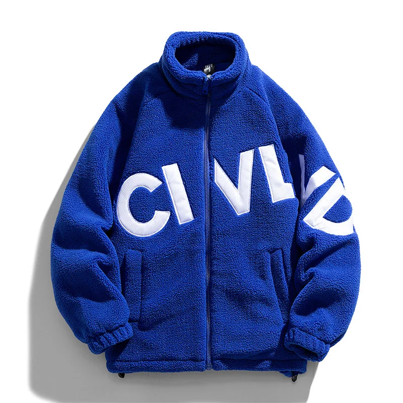 Lamb velvet Jackets Men Korean version of Harajuku Trend Winter Jacket Thickening Fashion streetwear coats male youth sweatshirt
Lamb velvet Jackets Men Korean version of Harajuku Trend Winter Jacket Thickening Fashion streetwear coats male youth sweatshirt