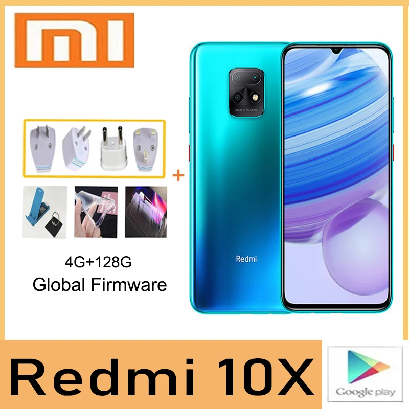 Телефон Xiaomi Redmi 10X/9T, 4 Гб, 128 ГБ ROM, стандартная фотография MTK Helio G85, 48 МП, 5020 мАч
Телефон Xiaomi Redmi 10X/9T, 4 Гб, 128 ГБ ROM, стандартная фотография MTK Helio G85, 48 МП, 5020 мАч