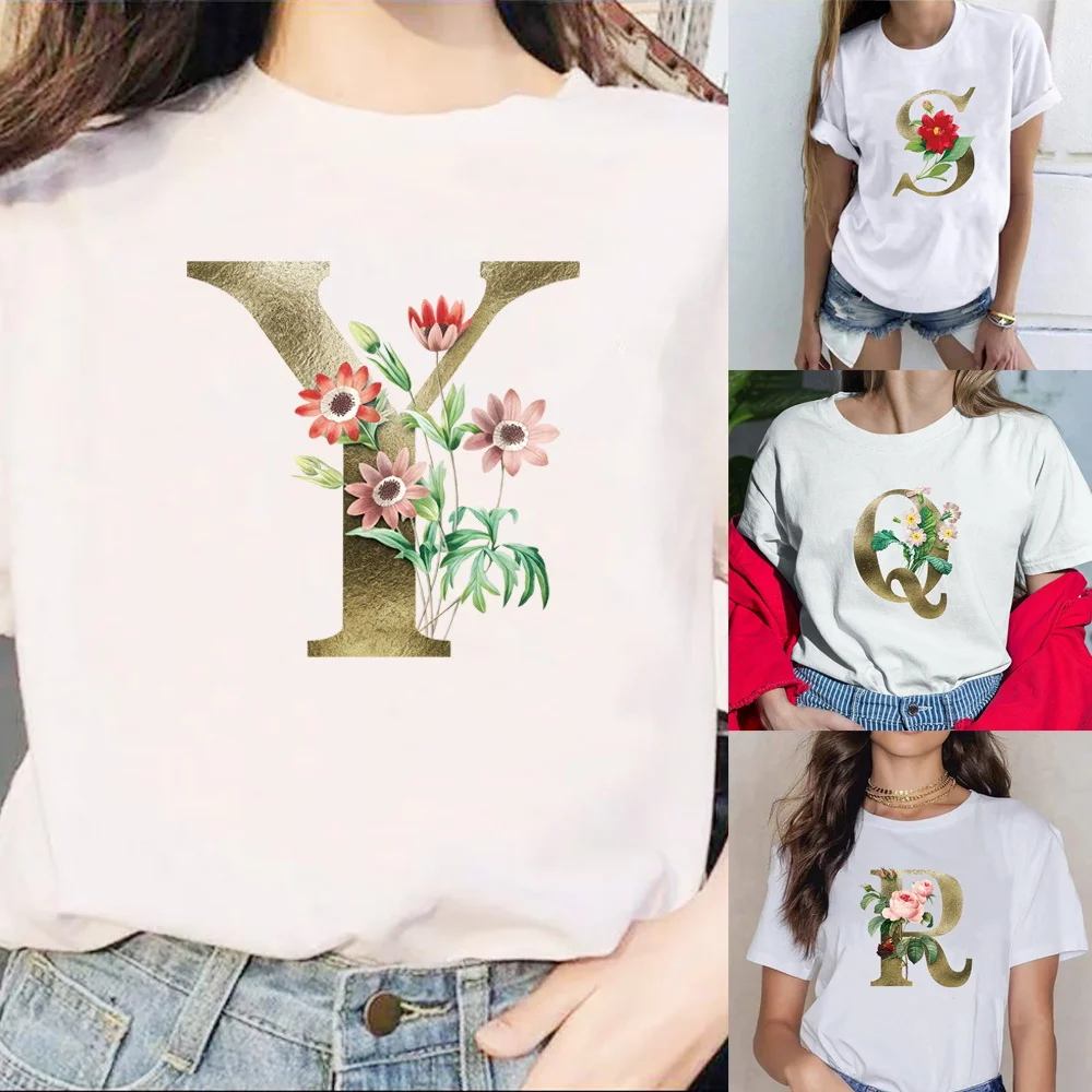 2022 T-shirt New Golden Flower Pattern Print Short Sleeve T Shirts Women Summer Fashion Pullover O Neck T-shirt Comfortable Tops
2022 T-shirt New Golden Flower Pattern Print Short Sleeve T Shirts Women Summer Fashion Pullover O Neck T-shirt Comfortable Tops