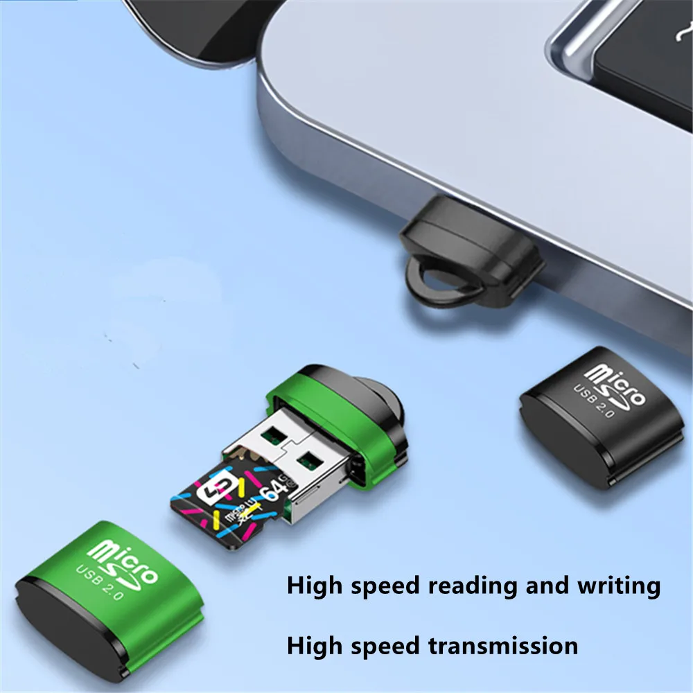 10PcsMini High Speed USB 2.0 Card Reader TF Micro SD Memory Card Adapter For Computer Desktop Laptop Notebooks Phone Accessories
10PcsMini High Speed USB 2.0 Card Reader TF Micro SD Memory Card Adapter For Computer Desktop Laptop Notebooks Phone Accessories