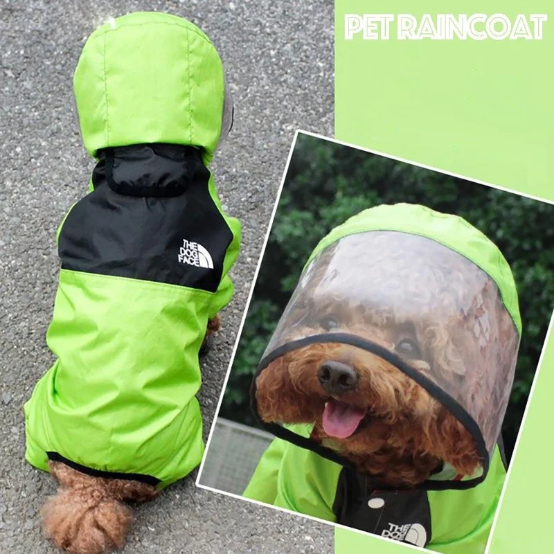 Pet Dog Waterproof Raincoat Jumpsuit Reflective Rain Coat Hooded Waterproof Jackets Small Dog Outdoor Clothes Pet Supplies
Pet Dog Waterproof Raincoat Jumpsuit Reflective Rain Coat Hooded Waterproof Jackets Small Dog Outdoor Clothes Pet Supplies