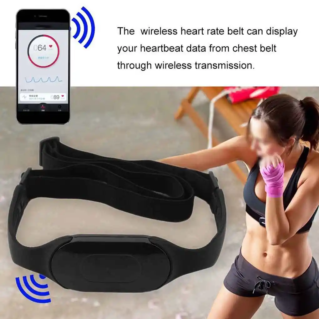 Gym Fitness Bluetooth 4.0 Heart Rate Monitor Wireless Heart Rate Sensor Wireless Heart Beat Belt
Gym Fitness Bluetooth 4.0 Heart Rate Monitor Wireless Heart Rate Sensor Wireless Heart Beat Belt