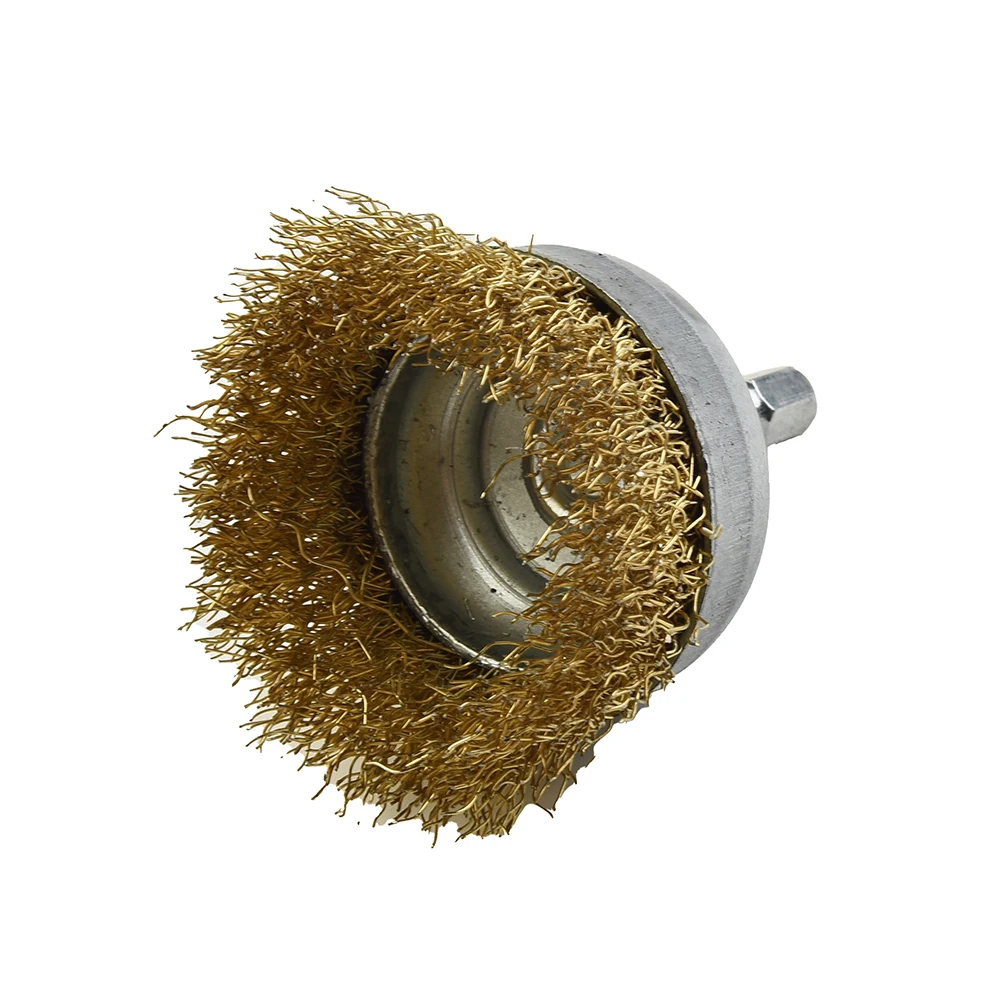 Polishing Brushe Wire Brush For Chuck Electric Drill For Wood Carving Silver+gold 1pc 2inch 4500 RPM Root Carving
Polishing Brushe Wire Brush For Chuck Electric Drill For Wood Carving Silver+gold 1pc 2inch 4500 RPM Root Carving