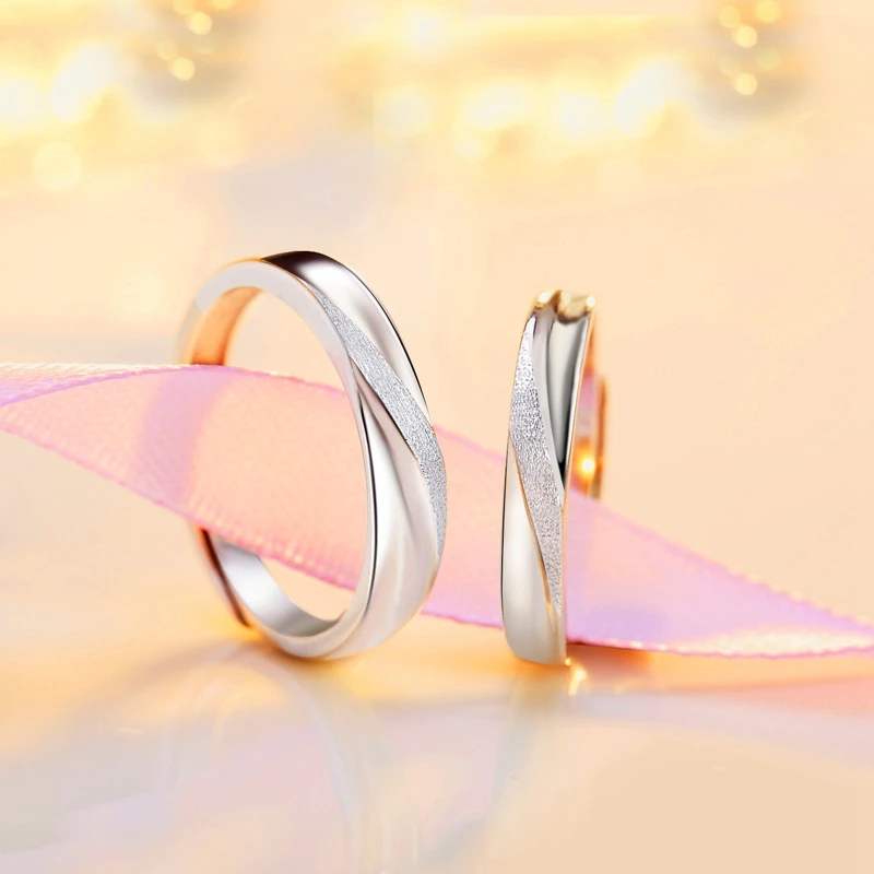 Pure 925 Sterling Silver Ring Couple Rings For Lovers Women Men Wedding Party Adjustable Anillos Fine Jewelry Accessories Gifts
Pure 925 Sterling Silver Ring Couple Rings For Lovers Women Men Wedding Party Adjustable Anillos Fine Jewelry Accessories Gifts
