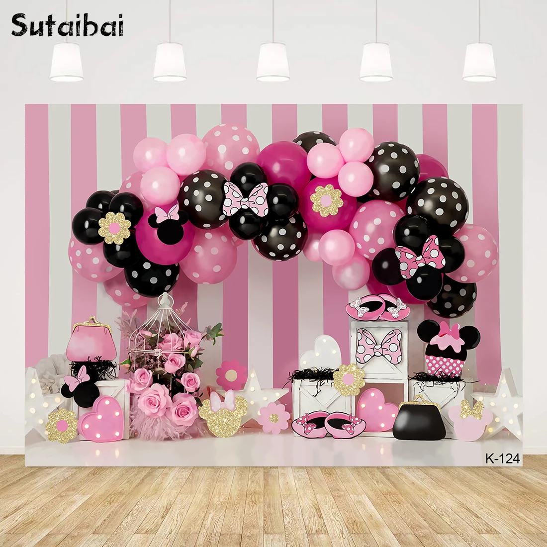 Disney Pink Minnie Mouse Photography Background Customize Photo Backdrop Baby Girl Shower Happy Birthday Party Decorations
Disney Pink Minnie Mouse Photography Background Customize Photo Backdrop Baby Girl Shower Happy Birthday Party Decorations