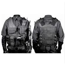 Adjustable Molle Tactical Vest Military Combat Body Armor Vests Security Hunting Army Outdoor CS Game Airsoft Training Jacket