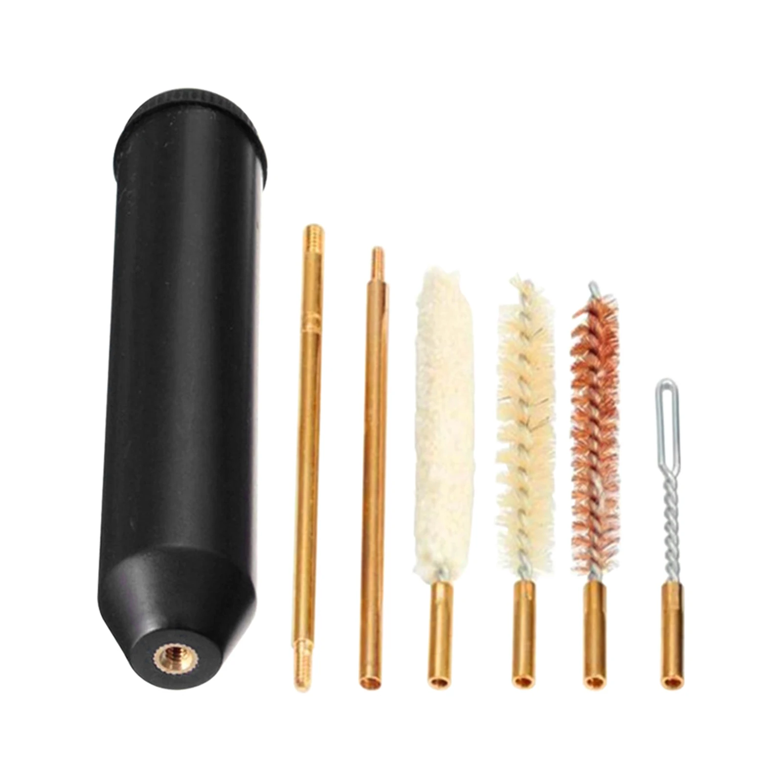 7pcs Handgun Bristle Universal Extension Portable Pistol Cleaning Kit Professional Easy Use Tool Pocket Size For Cal 38 357 9mm
7pcs Handgun Bristle Universal Extension Portable Pistol Cleaning Kit Professional Easy Use Tool Pocket Size For Cal 38 357 9mm