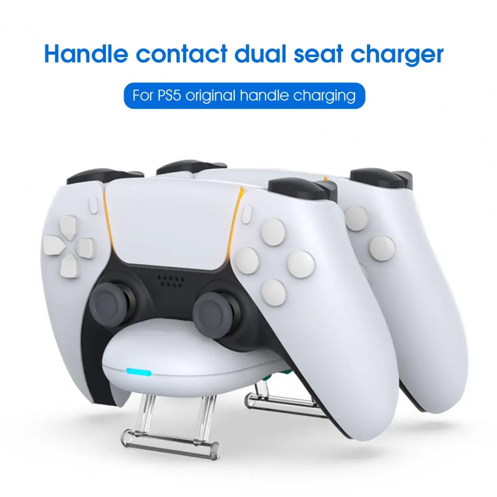Game Controller Charger Reliable Environmental Protection Stable Output Charging Base Gamepad Charge Stand
Game Controller Charger Reliable Environmental Protection Stable Output Charging Base Gamepad Charge Stand