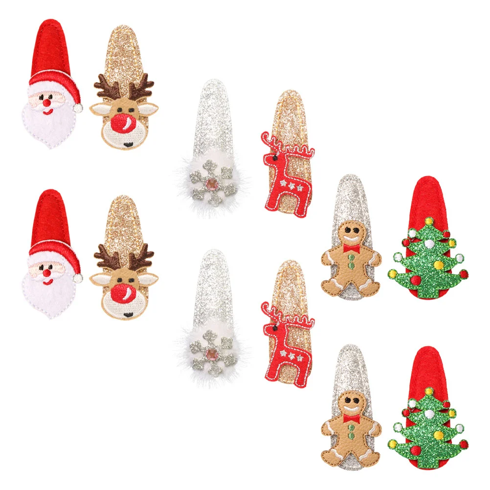 12 Pcs Christmas Hair Clips Accessories Flash Barrettes For Women Metal Xmas Headdress Child
12 Pcs Christmas Hair Clips Accessories Flash Barrettes For Women Metal Xmas Headdress Child